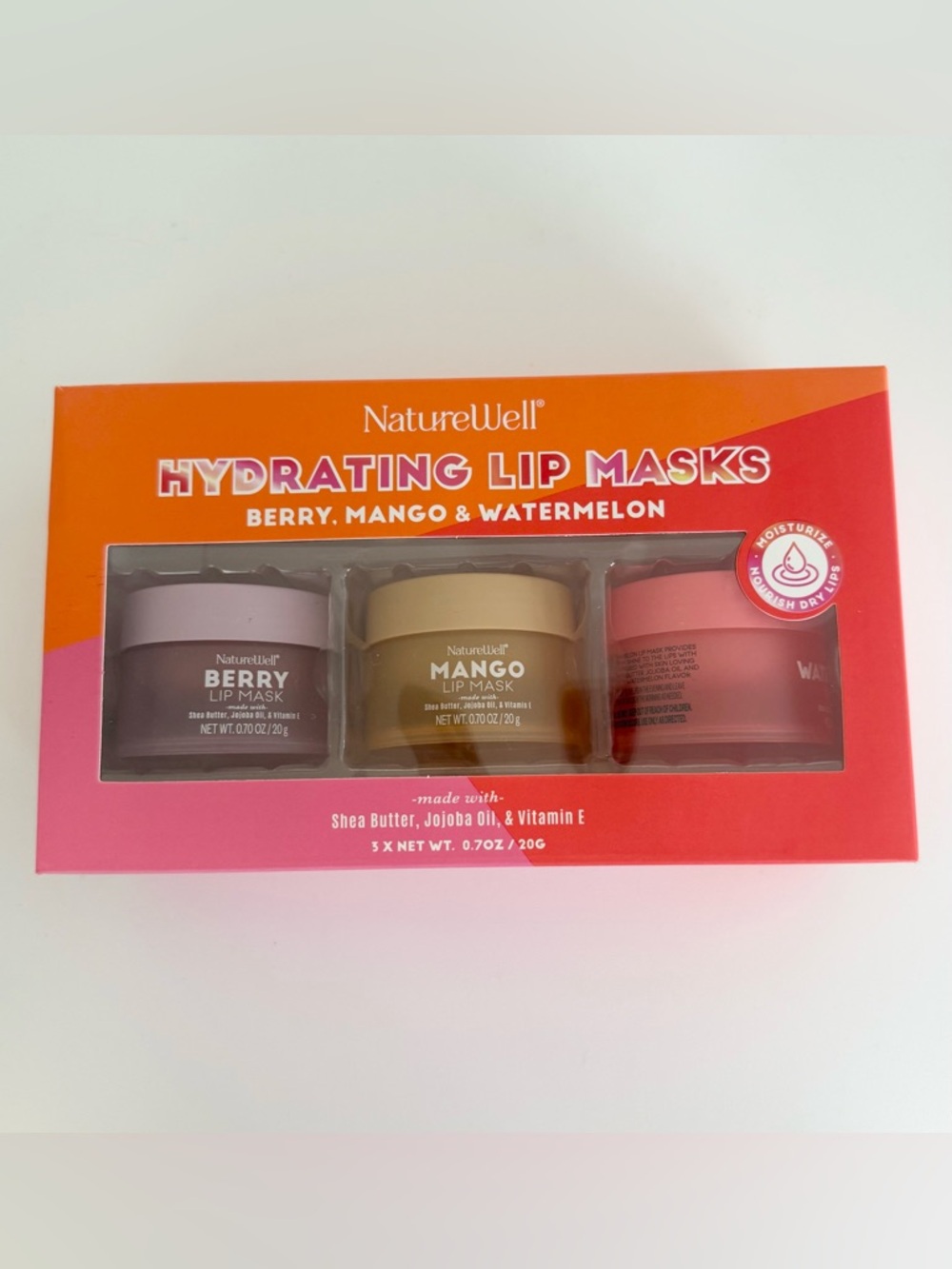 Naturewell new hydrating lip masks set